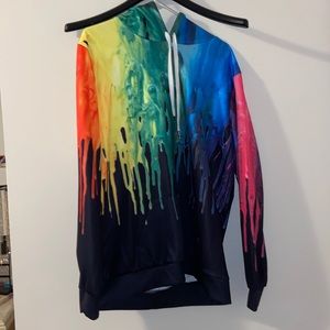 TWO large unisex graphic hoodies